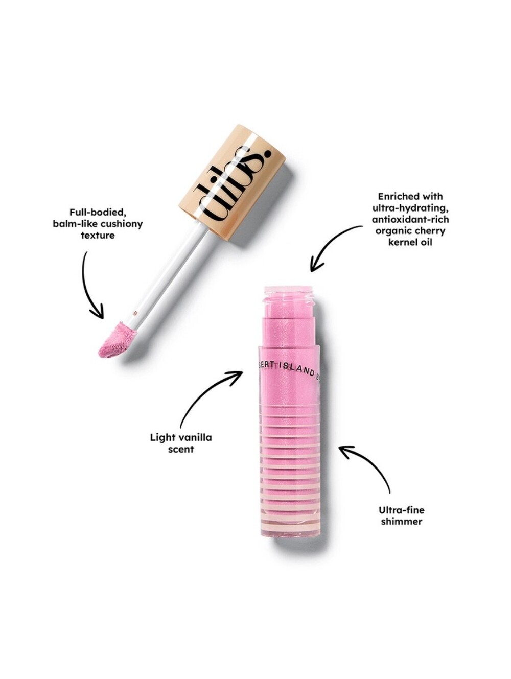 Dibs Go To Glossy Balm in Rock Candy, NIB - Picture 4 of 7